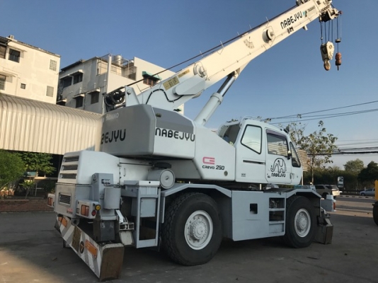 รถเครน 25 ตัน Tadano TR250-M6 มาใหม่แล้วจ้า เก่านอกจากญี่ปุ่น