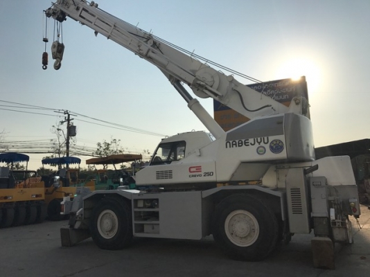 รถเครน 25 ตัน Tadano TR250-M6 มาใหม่แล้วจ้า เก่านอกจากญี่ปุ่น