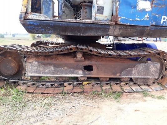 KOMATSU PC 60-5 + เทนเลอร์ 6ล้อ