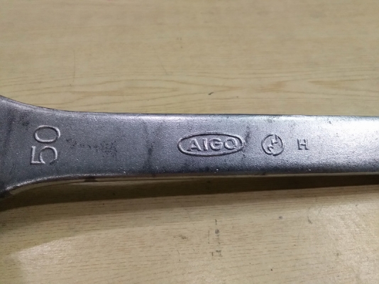 ประแจปากตายข้างเดียว AIGO เบอร์ 50 ประแจปากตายข้างเดียว AIGO เบอร์ 50