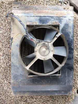 แผงแอร์คอยร้อนพัดลม Hino Fc เมก้า