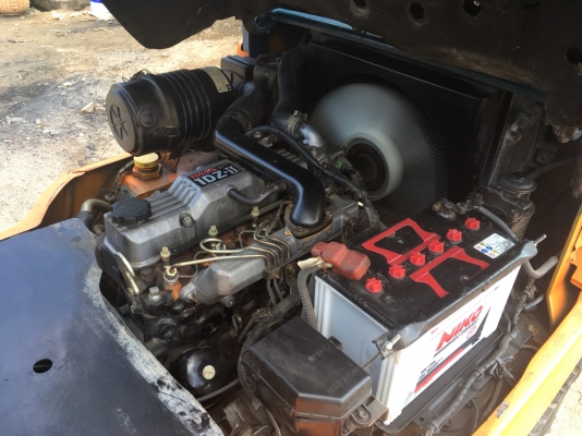 ขายด่วน TOYOTA   7FD25 เกียร์ออโต้ เสา 3 เมตร งาสไลด์  เครื่องดีเซล 1DZ2