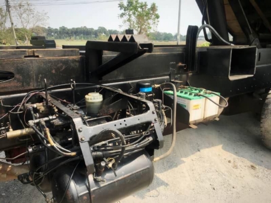 Isuzu 270 แรง ปี 47 เครื่องดำ ยูโรทู แม่เดี่ยวกระบะดัมพ์สามมิตร เครื่อง/เกียร์ดี คัสซีสวย พร้อมใช้งาน