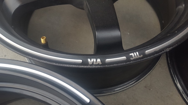 ล้อมือ2 TE37 ขอบ17 4รู100 กว้าง7.5 ET30  4 ล้อ