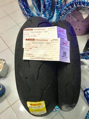 !!! จัดโปรโมชั่น Pirelli Rosso Corsa 120/70/17+180/60/17 ยางปี 17 !!! จัดโปรโมชั่น Pirelli Rosso Corsa 120/70/17+180/60/17 ยางปี 17