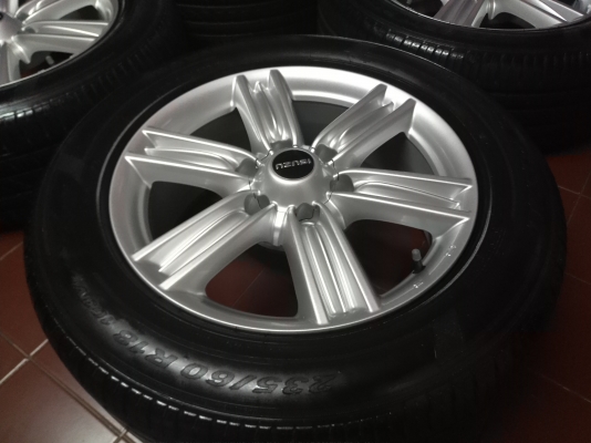 ล้อ Isuzu Blue Power 1.9 ถอดป้ายแดง ขอบ 18 พร้อมยางเทพๆ 5 เส้น