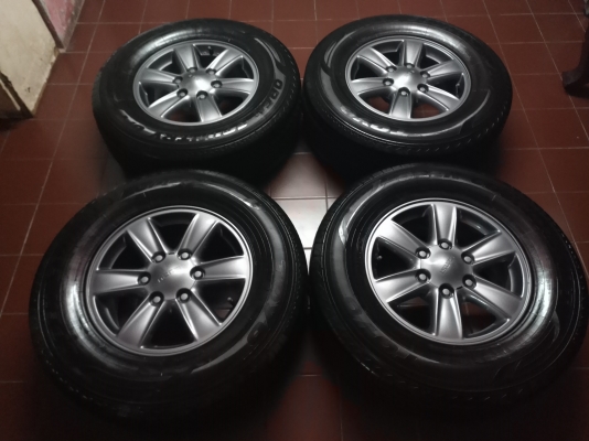 ล้อแม็กซ์ All new Isuzu MU X-series พร้อมยาง Toyo ดอกเต็ม หนาๆ