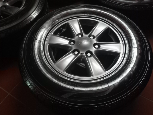 ล้อแม็กซ์ All new Isuzu MU X-series พร้อมยาง Toyo ดอกเต็ม หนาๆ