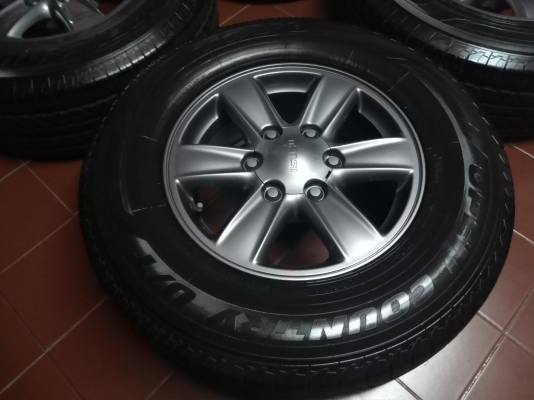 ล้อแม็กซ์ All new Isuzu MU X-series พร้อมยาง Toyo ดอกเต็ม หนาๆ