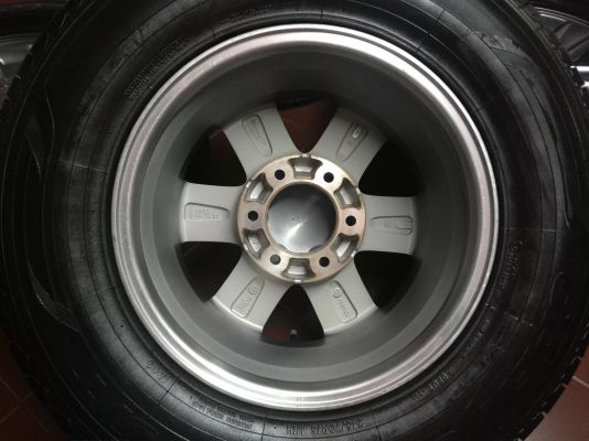 ล้อแม็กซ์ All new Isuzu MU X-series พร้อมยาง Toyo ดอกเต็ม หนาๆ