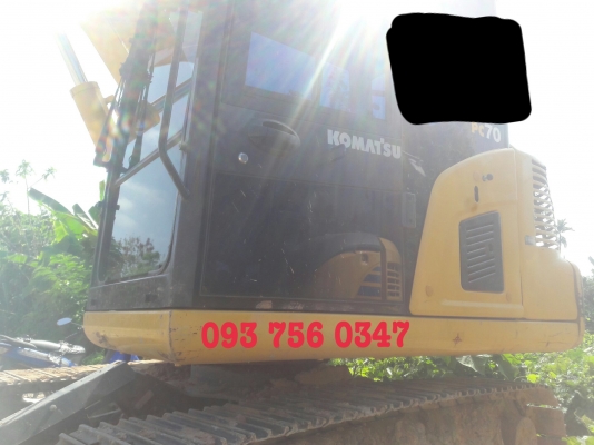 ขายดาวน์ รถแบคโฮ KOMATSU PC70-8=1,7XX ชม. ขายดาวน์ รถแบคโฮ KOMATSU PC70-8=1,7XX ชม.