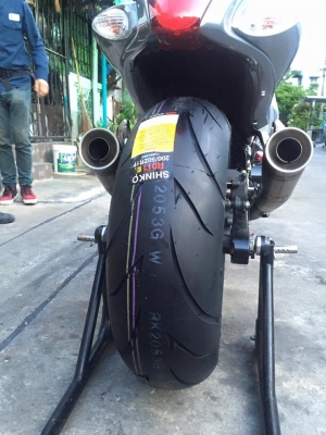 Shinko 200/50/17 ปลายปี 17  ลายสวย หนึบๆ จากแดนกิมจิ