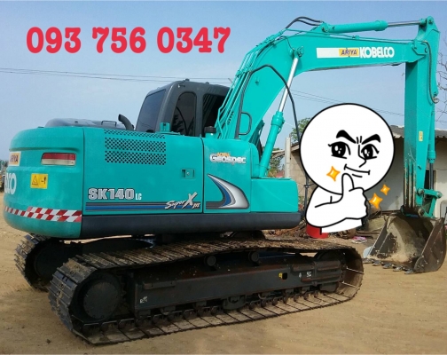 ขาย รถแบคโฮ Kobelco sk140 super xm=1,9XXชม.