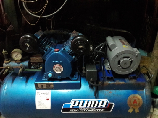 ขาย !! ปั้มลม.PUMA.ขนาด1/2แรง.64ลิตร.พร้อมใช้งาน