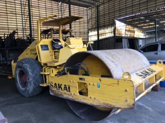 ขาย 1,480,000 SAKAI SV 512 D เล่มทะเบียน 2 เพลา สั่นสะเทือน เครื่องดี ปั้มสั่นแรง เอวแน่น ล้อเรียบเหล็กหนา รถสวยพร้อมใช้เอกสารพร้อมโอน รถอยู่ กทม. 090-772-3710 090-772-3708