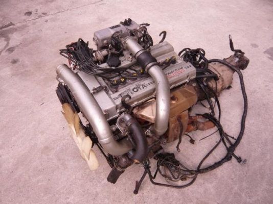 ขายเครื่องยนต์เบนซินหัวฉีดขับหลังโตโยต้า 3T GTE