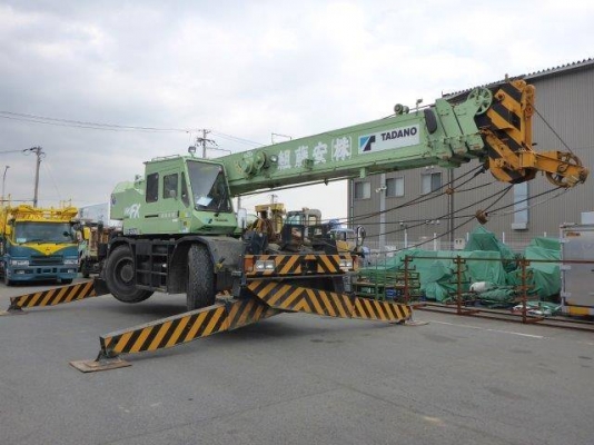 ขายรถเครน TADANO TR250M-5 (ขนาด 25 ตัน) รถนอกนำเข้าจากญี่ปุ่น สภาพสวยพร้อมใช้ ถึงเร็วๆนี้ครับ