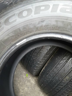 บริสโตน Ecopia HT 265-70-16 สิ้นปี15 สวยๆ 1ชุด