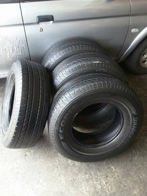 บริสโตน Ecopia HT 265-70-16 สิ้นปี15 สวยๆ 1ชุด