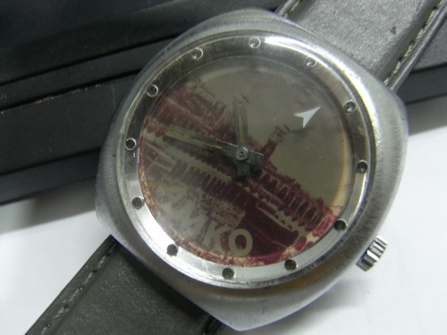 นาฬิกา สวิส ไขลาน วินเทจ สำหรับ พี่น้อง ชาว มุสลิม ภาพ เมกกะ