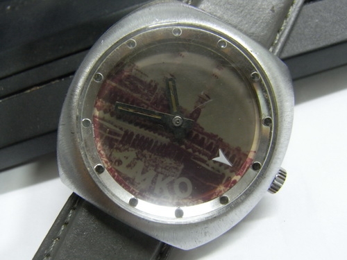 นาฬิกา สวิส ไขลาน วินเทจ สำหรับ พี่น้อง ชาว มุสลิม ภาพ เมกกะ