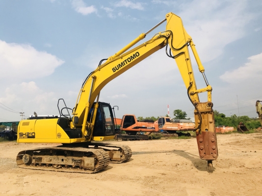 ขายด่วน!! Sumitomo sh210-5 ไมล์ 10,000 สภาพสวยมากค่ะ