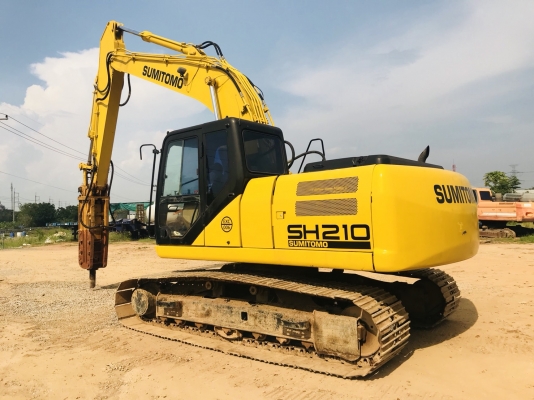 ขายด่วน!! Sumitomo sh210-5 ไมล์ 10,000 สภาพสวยมากค่ะ