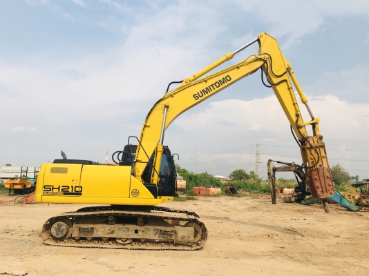 ขายด่วน!! Sumitomo sh210-5 ไมล์ 10,000 สภาพสวยมากค่ะ