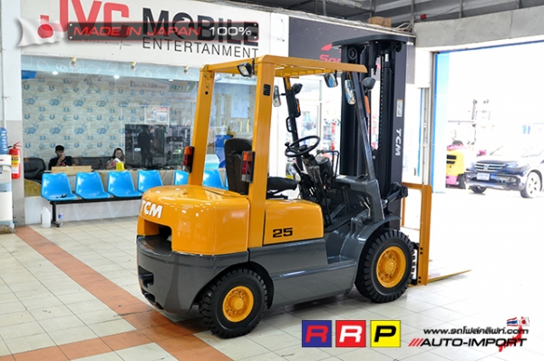 ขายรถโฟล์คลิฟท์มือสอง TCM รุ่น FD25Z5-32A70659 นำเข้าจากประเทศญี่ปุ่น 100\% ไม่เคยใช้งานในไทย ขายรถโฟล์คลิฟท์มือสอง TCM รุ่น FD25Z5-32A70659 นำเข้าจากประเทศญี่ปุ่น 100\% ไม่เคยใช้งานในไทย