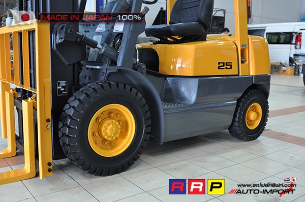 ขายรถโฟล์คลิฟท์มือสอง TCM รุ่น FD25Z5-32A70659 นำเข้าจากประเทศญี่ปุ่น 100\% ไม่เคยใช้งานในไทย ขายรถโฟล์คลิฟท์มือสอง TCM รุ่น FD25Z5-32A70659 นำเข้าจากประเทศญี่ปุ่น 100\% ไม่เคยใช้งานในไทย