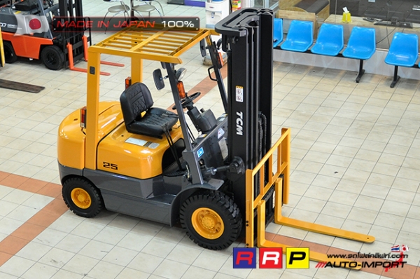 ขายรถโฟล์คลิฟท์มือสอง TCM รุ่น FD25Z5-32A70659 นำเข้าจากประเทศญี่ปุ่น 100\% ไม่เคยใช้งานในไทย ขายรถโฟล์คลิฟท์มือสอง TCM รุ่น FD25Z5-32A70659 นำเข้าจากประเทศญี่ปุ่น 100\% ไม่เคยใช้งานในไทย