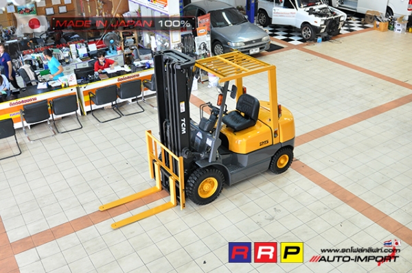 ขายรถโฟล์คลิฟท์มือสอง TCM รุ่น FD25Z5-32A70659 นำเข้าจากประเทศญี่ปุ่น 100\% ไม่เคยใช้งานในไทย ขายรถโฟล์คลิฟท์มือสอง TCM รุ่น FD25Z5-32A70659 นำเข้าจากประเทศญี่ปุ่น 100\% ไม่เคยใช้งานในไทย