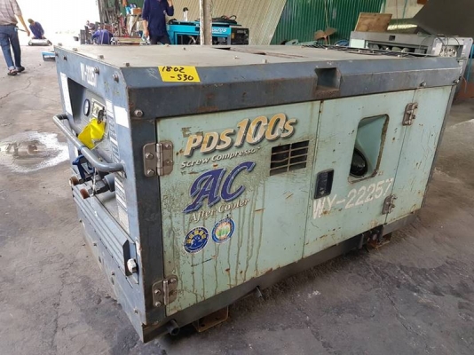 PDS100SC-เครื่องปั๊มลม Airman Compressor 7 bar 100cfm. มือสอง นำเข้าจากญี่ปุ่น by OEK