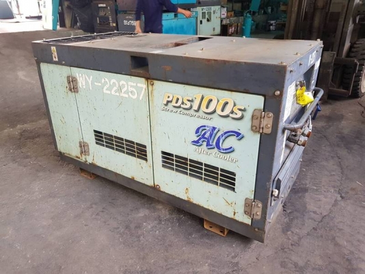 PDS100SC-เครื่องปั๊มลม Airman Compressor 7 bar 100cfm. มือสอง นำเข้าจากญี่ปุ่น by OEK