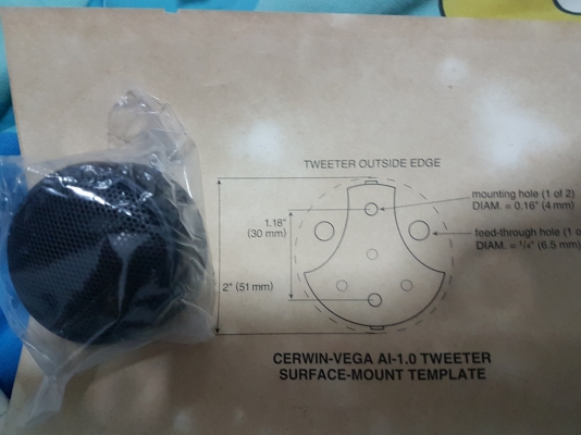 เสียงแหลม Cerwin Vega AI1.0 เสียงแหลม Cerwin Vega AI1.0