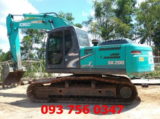 ขายรถแบคโฮ Kobelco sk200 yn12 super xm =6,XXX ชม.