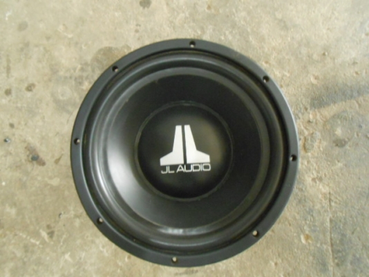 ลำโพง10นิ้ว JL W3 D6 เปลี่ยนขอบแล้ว วอยย์เดิม 1ข้าง