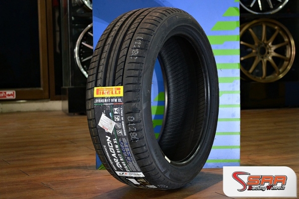 PIRELLI DRAGON SPORT 215/45R17 ราคาเส้นละ 3,250 บาท