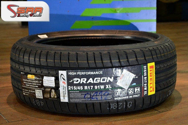 PIRELLI DRAGON SPORT 215/45R17 ราคาเส้นละ 3,250 บาท PIRELLI DRAGON SPORT 215/45R17 ราคาเส้นละ 3,250 บาท