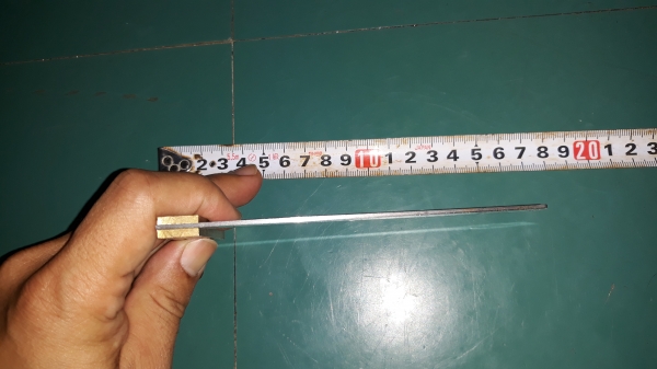 ขายฉากสแตนเลส ด้ามทองเหลืองมือสองสภาพดี