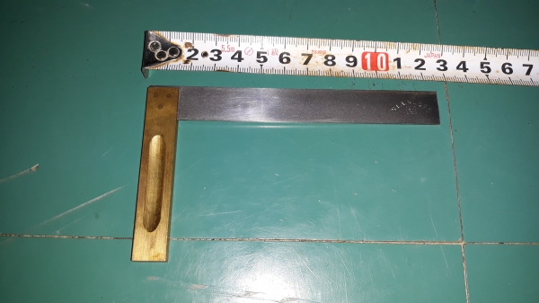 ขายฉากสแตนเลส ด้ามทองเหลืองมือสองสภาพดี