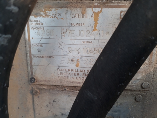 ขายCAT428Bรถตักหน้าตักหลังสภาพพร้อมใช้งานสวย ขายCAT428Bรถตักหน้าตักหลังสภาพพร้อมใช้งานสวย