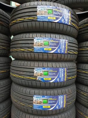ขายยางใหม่ GOODYEAR Excellence 185-55-16 ปี18 ชุดละ 8,500 บาท
