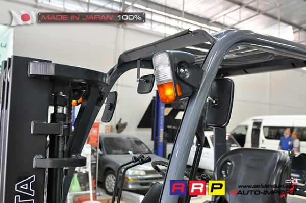 ขายรถโฟล์คลิฟท์มือสอง TOYOTA รุ่น 8FGL15-11113 นำเข้าจากประเทศญี่ปุ่น 100\% ไม่เคยใช้งานในไทย ขายรถโฟล์คลิฟท์มือสอง TOYOTA รุ่น 8FGL15-11113 นำเข้าจากประเทศญี่ปุ่น 100\% ไม่เคยใช้งานในไทย