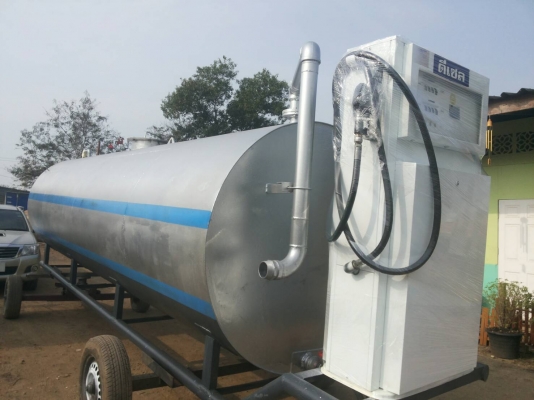 ถังน้ำมันขนาด 18000 ลิตรพร้อมใช้งาน