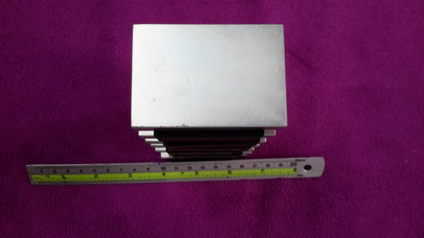 แม่เหล็กแรงดูดสูงขนาด 65&times;45&times;10