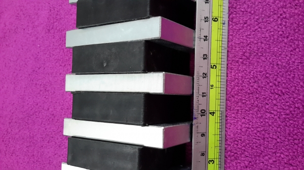 แม่เหล็กแรงดูดสูงขนาด 65&times;45&times;10