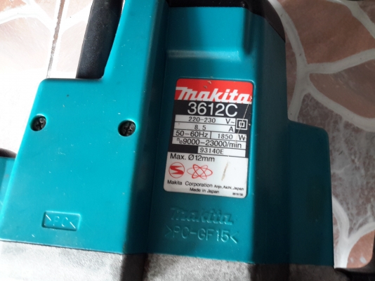 เราเตอร์มากีต้าเครื่องเปิดติดปรกติมีไฟแลบขายถูก