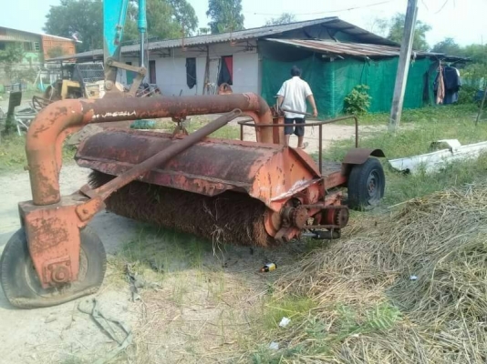 รถกวาดถนน