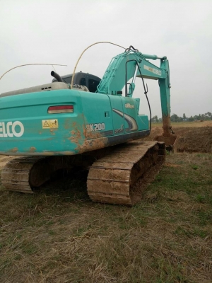 ขายรถขุดแบ็คโคKOBELCO SK200-8 SUPERX เอกสารทะเบียนทำงานหมื่นสามพัน ชม. พร้อมลงงาน